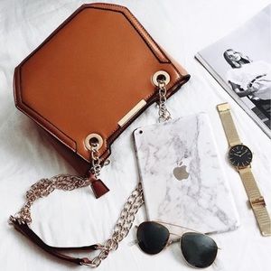 BiancA Reed Vegan Chain Shoulder Bags